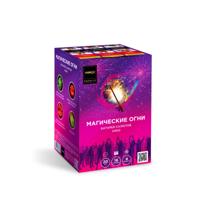 Магические огни Батарея салютов купить в Самаре | samara.salutsklad.ru