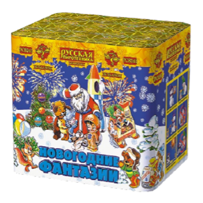 Новогодние фантазии New Салют купить в Самаре | samara.salutsklad.ru